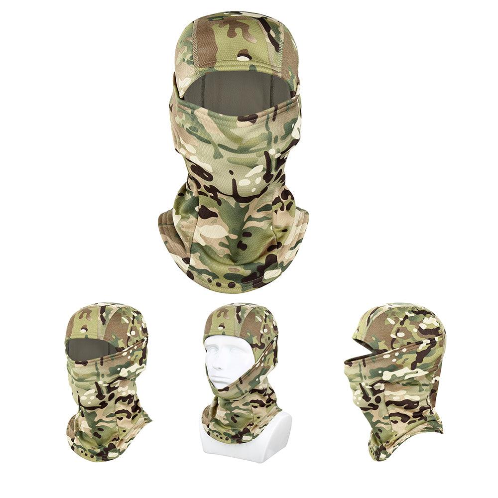 Winter Warmer Fleece Tactical Balaclava Full Face Mask Ski Paintball Running Hunting Hiking Cycling Sports Snowboard Scarf Men Motocross Summer Men Face Scarf Mask Sunscreen Dustproof Army Cycling Hunting Fishing Tactical Airsoft Hat Stevvex