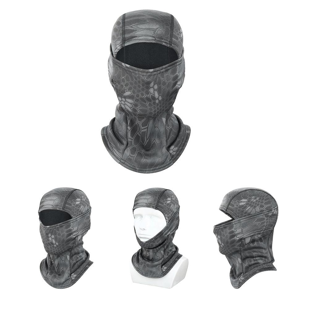 Winter Warmer Fleece Tactical Balaclava Full Face Mask Ski Paintball Running Hunting Hiking Cycling Sports Snowboard Scarf Men Motocross Summer Men Face Scarf Mask Sunscreen Dustproof Army Cycling Hunting Fishing Tactical Airsoft Hat Stevvex