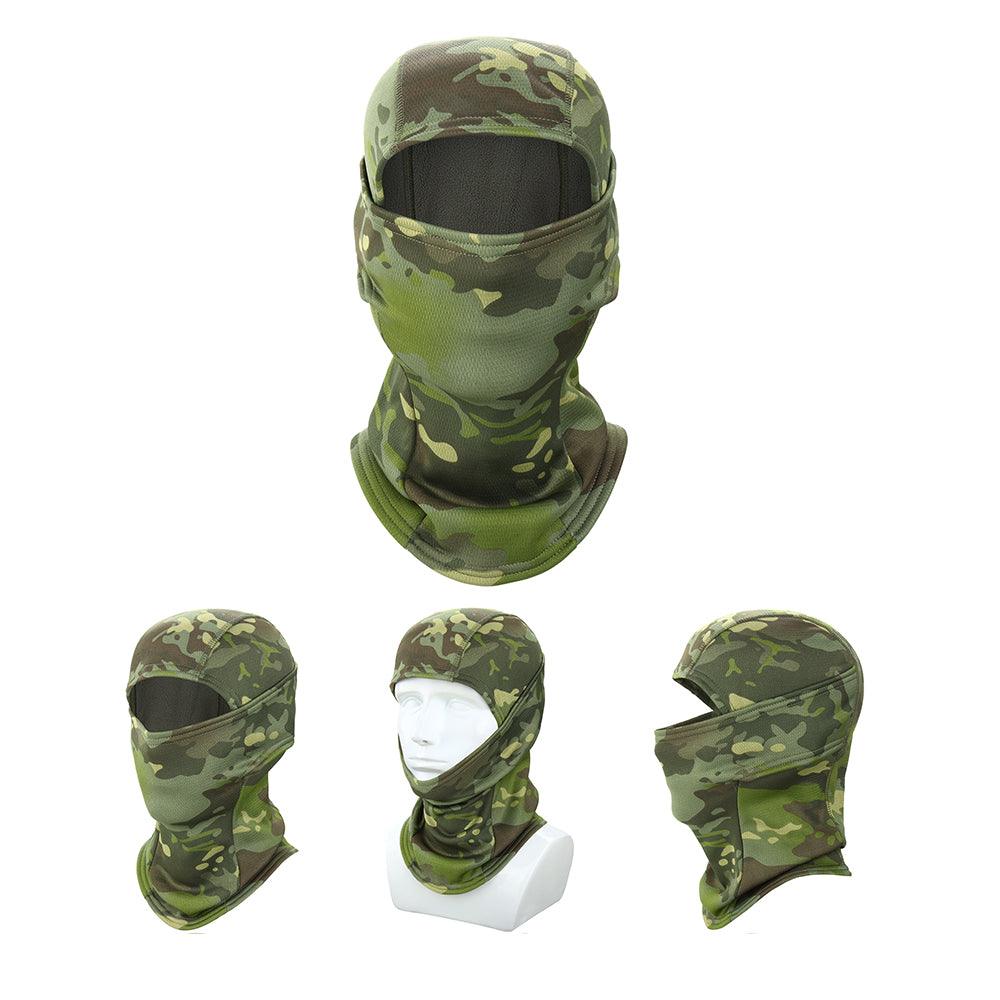 Winter Warmer Fleece Tactical Balaclava Full Face Mask Ski Paintball Running Hunting Hiking Cycling Sports Snowboard Scarf Men Motocross Summer Men Face Scarf Mask Sunscreen Dustproof Army Cycling Hunting Fishing Tactical Airsoft Hat Stevvex