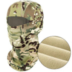 Winter Warmer Fleece Tactical Balaclava Full Face Mask Ski Paintball Running Hunting Hiking Cycling Sports Snowboard Scarf Men Motocross Summer Men Face Scarf Mask Sunscreen Dustproof Army Cycling Hunting Fishing Tactical Airsoft Hat Stevvex