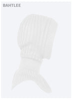 Winter Women Balaclava Wool Knitted Hat Scarf Caps Neck Warmer Hats Winter Motorcycle Mask Keep Warm Thermal Knitting Balaclava Motorbike Riding Face Mask Winter Warmed Windproof Ski Mask Cycling Hunting Fishing Tactical Airsoft Hat Stevvex