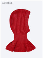 Winter Women Balaclava Wool Knitted Hat Scarf Caps Neck Warmer Hats Winter Motorcycle Mask Keep Warm Thermal Knitting Balaclava Motorbike Riding Face Mask Winter Warmed Windproof Ski Mask Cycling Hunting Fishing Tactical Airsoft Hat Stevvex