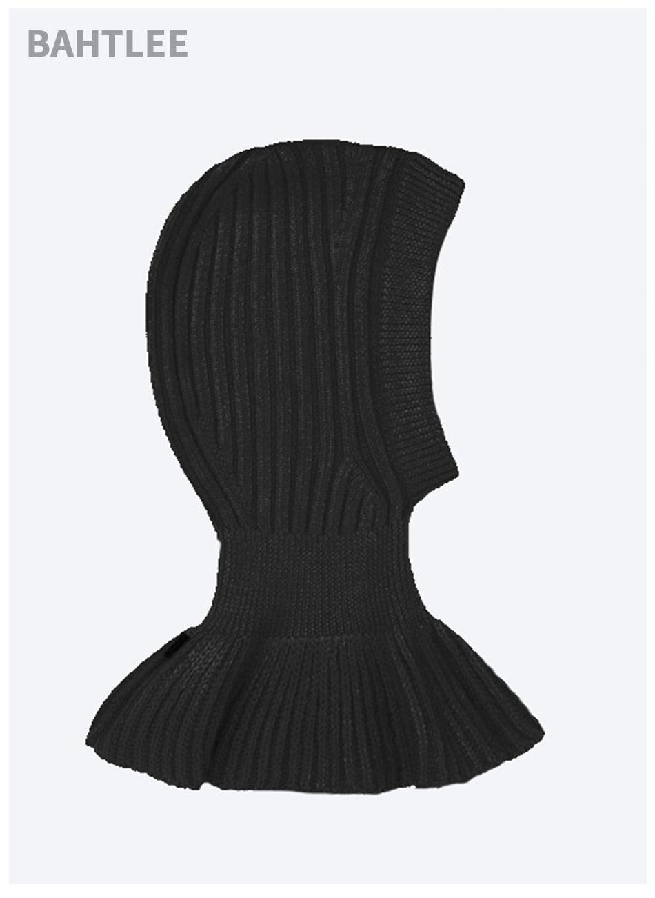 Winter Women Balaclava Wool Knitted Hat Scarf Caps Neck Warmer Hats Winter Motorcycle Mask Keep Warm Thermal Knitting Balaclava Motorbike Riding Face Mask Winter Warmed Windproof Ski Mask Cycling Hunting Fishing Tactical Airsoft Hat Stevvex