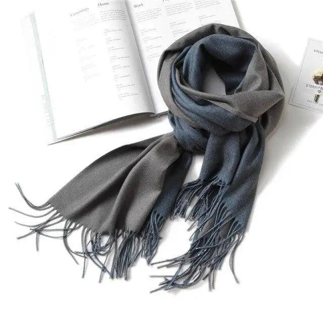 Winter Women Scarf Fashion Solid Soft  Scarves For Lady Shawls Wrap Casual Wear Travel Friendly For Winter Fall Winter Classic Warm Soft Chunky Warm Scarves Wrap Scarf Stevvex