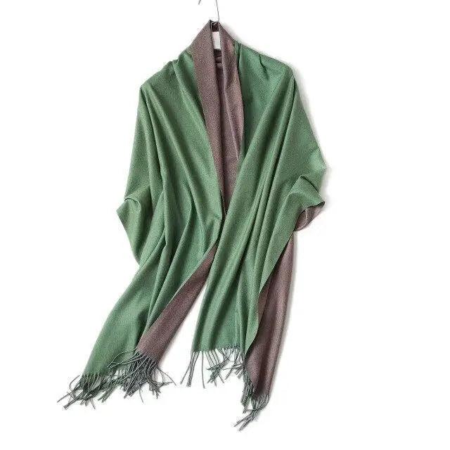 Winter Women Scarf Fashion Solid Soft  Scarves For Lady Shawls Wrap Casual Wear Travel Friendly For Winter Fall Winter Classic Warm Soft Chunky Warm Scarves Wrap Scarf Stevvex