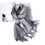 Winter Women Scarf Fashion Solid Soft  Scarves For Lady Shawls Wrap Casual Wear Travel Friendly For Winter Fall Winter Classic Warm Soft Chunky Warm Scarves Wrap Scarf Stevvex