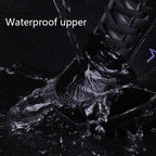 Winter Womens Mens Boots Shoes Plush Warm Sneakers Outdoor Waterproof Ankle Snow Boots Casual Leather Hiking Boots Outdoor Trekking Boot Mid Hiker Boot For Mens Stevvex