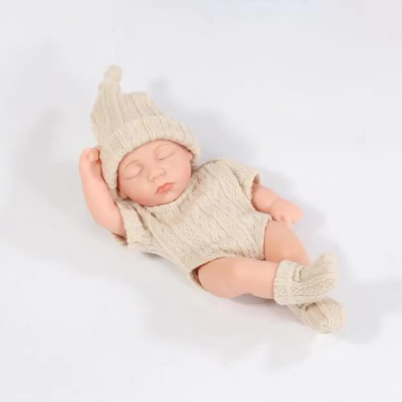 Mini Soft Silicone Baby Doll - Cute Gift for Girls Pi-Mart