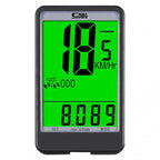 Wired Bicycle Computer Waterproof Backlight Bike Cycling Odometer Stopwatch Speedometer Watch LED Digital Bicycle Speedometer Odometer Wireless Bicycle Computer With Backlight Waterproof LCD Display And Multi-Functional