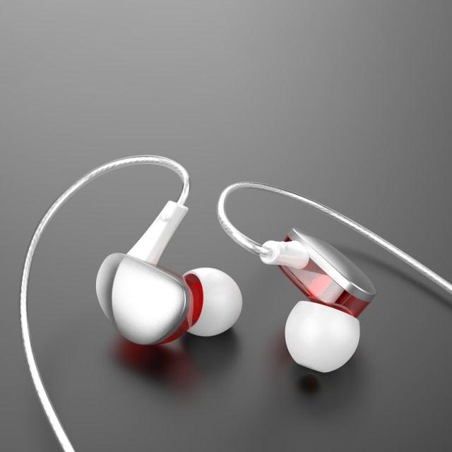 Wired Earphones In-Ear For Computer PC 3.5mm Earbuds Stereo Headset Gamer Handsfree With Mic Wired Earbuds Noise Isolating in-Ear Headphones Earphones with Mic Volume Control 3.5mm Plug for Sports Workout Compatible Stevvex