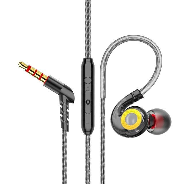 Wired Earphones In-Ear For Computer PC 3.5mm Earbuds Stereo Headset Gamer Handsfree With Mic Wired Earbuds Noise Isolating in-Ear Headphones Earphones with Mic Volume Control 3.5mm Plug for Sports Workout Compatible Stevvex