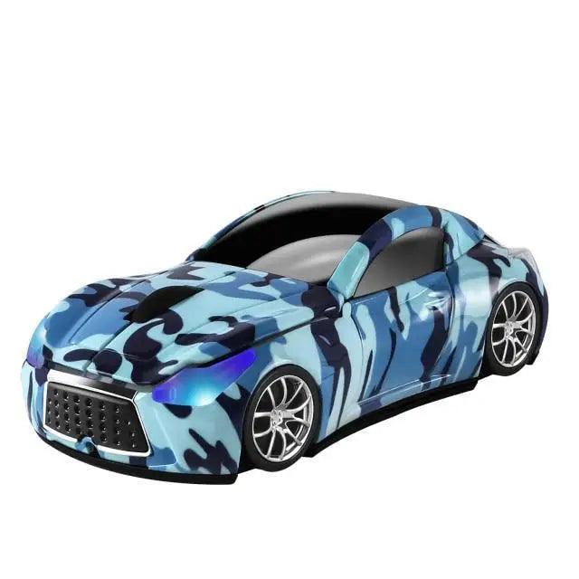 Wireless Black Sports Car USB Mouse Design Computer 1600 DPI Mouse Mini Ergonomic Gaming Mouse For Laptop And Computer 2.4Ghz Stevvex