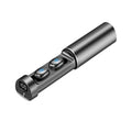 Wireless Bluetooth 5.1 Earphones Wireless Charging Case IPX8 Waterproof Stereo Headphones In Ear Built in Mic Headset Touch Control Earbuds Wireless Earbuds Case With Flashlight Noise Isolating Clear Calls Rich Bass In-Ear Sports Headset Stevvex