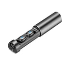 Wireless Bluetooth 5.1 Earphones Wireless Charging Case IPX8 Waterproof Stereo Headphones In Ear Built in Mic Headset Touch Control Earbuds Wireless Earbuds Case With Flashlight Noise Isolating Clear Calls Rich Bass In-Ear Sports Headset Stevvex