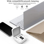 Wireless Bluetooth Earphone Air Sports Running Headphone LED Display Earbuds Noise Reduction Updated Design with Industry Leading Sound & Improved Comfort, Long Wireless Range Stevvex