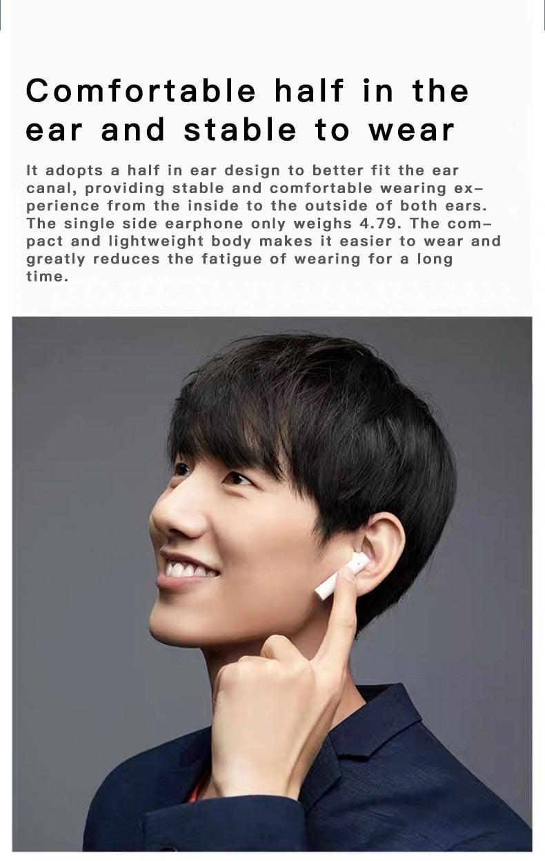Wireless Bluetooth Earphone Air Sports Running Headphone LED Display Earbuds Noise Reduction Updated Design with Industry Leading Sound & Improved Comfort, Long Wireless Range Stevvex