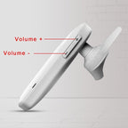 Wireless Bluetooth Earphone In-ear Single Mini Volume Control Earbud Hands Free Call Stereo Music Headset With Microphone Ultralight Earphone Hands-Free Compatible For Smart Phones Stevvex