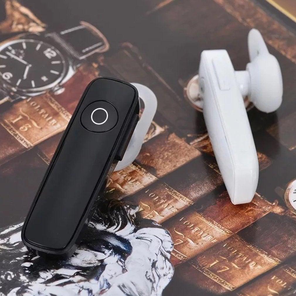 Wireless Bluetooth Earphone In-ear Single Mini Volume Control Earbud Hands Free Call Stereo Music Headset With Microphone Ultralight Earphone Hands-Free Compatible For Smart Phones Stevvex