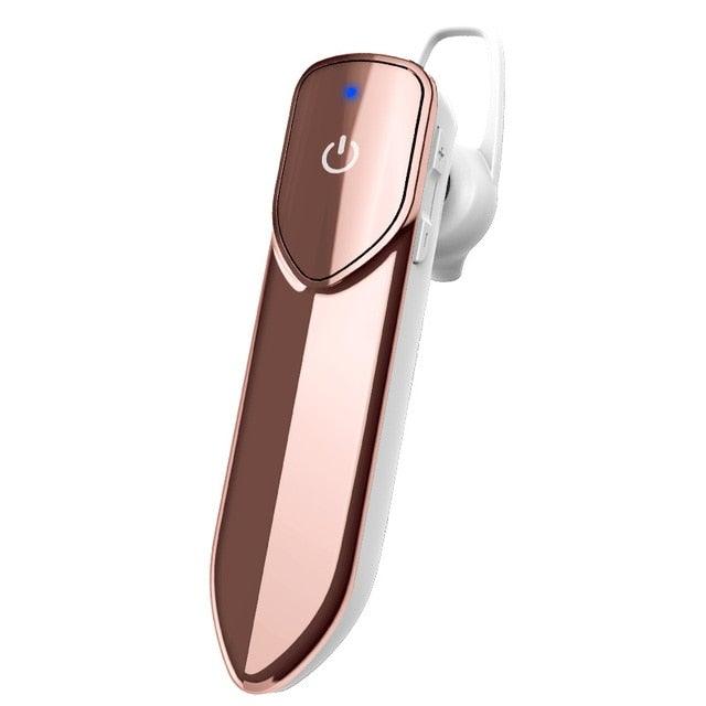 Wireless Bluetooth Headset Business Hands Free Long Standby V5.0 Earphones Waterproof Sport Earbuds With Microphone For Driving Stevvex
