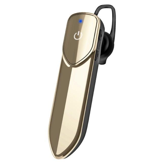 Wireless Bluetooth Headset Business Hands Free Long Standby V5.0 Earphones Waterproof Sport Earbuds With Microphone For Driving Stevvex