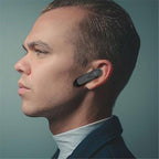 Wireless Bluetooth Headset Business Hands Free Long Standby V5.0 Earphones Waterproof Sport Earbuds With Microphone For Driving Stevvex