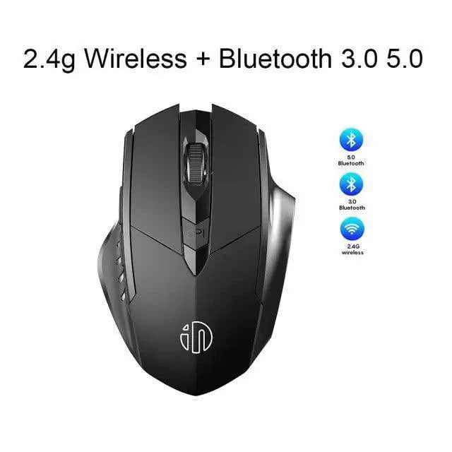 Wireless Design 2.4 GHz Ergonomic Mouse 1600 DPI USB Optical Bluetooth-Compatible Mouse Computer Gaming Mouse Stevvex