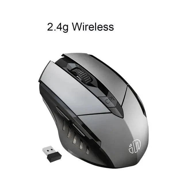 Wireless Design 2.4 GHz Ergonomic Mouse 1600 DPI USB Optical Bluetooth-Compatible Mouse Computer Gaming Mouse Stevvex