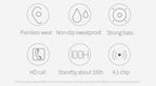 Wireless Earbuds Single Bluetooth-compatible Earphones Handsfree With Mic Waterproof Sport Stereo Headset Updated Design with Industry Leading Sound & Improved Comfort, Long Wireless Range, Stevvex
