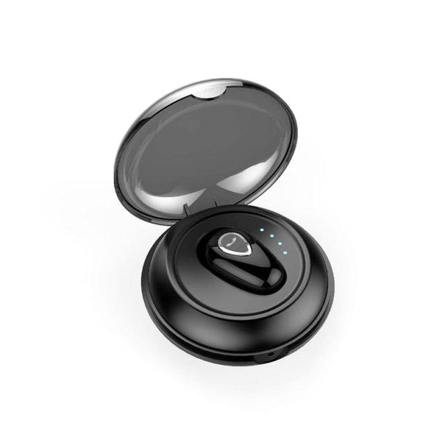 Wireless Earbuds Single Bluetooth-compatible Earphones Handsfree With Mic Waterproof Sport Stereo Headset Updated Design with Industry Leading Sound & Improved Comfort, Long Wireless Range, Stevvex