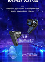 Wireless Earbuds Touch Control Earphone No Delay Noise Reduction Bluetooth Headphone Gaming Headset y Lewith Mic Updated Design with Industrading Sound & Improved Comfort, Long Wireless Range, Up to 24 Hours of Talk Time Stevvex