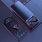 Wireless Earbuds With Microphone Bluetooth 5.1 Headphones in-Ear Touch Control Hi-Fi Stereo Sound Earphones Excellent Playing Time Deep Earphones Bluetooth Wireless Charging Box Headphones LED Display Sport Waterproof Earbuds Headsets 10000 mAh Stevvex