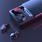 Wireless Earbuds With Microphone Bluetooth 5.1 Headphones in-Ear Touch Control Hi-Fi Stereo Sound Earphones Excellent Playing Time Deep Earphones Bluetooth Wireless Charging Box Headphones LED Display Sport Waterproof Earbuds Headsets 10000 mAh Stevvex