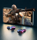 Wireless Earbuds With Microphone Bluetooth 5.1 Headphones in-Ear Touch Control Hi-Fi Stereo Sound Earphones Excellent Playing Time Deep Earphones Bluetooth Wireless Charging Box Headphones LED Display Sport Waterproof Earbuds Headsets 10000 mAh Stevvex