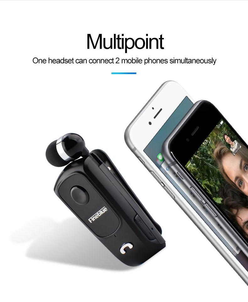 Wireless Earphone Bluetooth Handsfree Earbuds Headset Calls Remind Vibration Wear Clip Driver For Phone With Mic  Wireless Bluetooth Headphones With Microphone Excellent Playtime Neckband Bluetooth Headphones Running Wireless Unique Earbuds For Business Stevvex