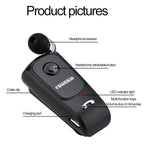 Wireless Earphone Bluetooth Handsfree Earbuds Headset Calls Remind Vibration Wear Clip Driver For Phone With Mic  Wireless Bluetooth Headphones With Microphone Excellent Playtime Neckband Bluetooth Headphones Running Wireless Unique Earbuds For Business Stevvex