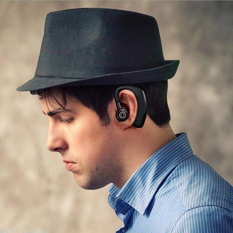Wireless Earphonenduction Open-Ear Bluetooth Headphones Includes Sticker Pack  Business Headset Handsfree Call Headphone Driving Sports Earbud With Mic headset Bass Earphones Stevvex