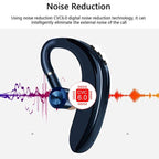 Wireless Earphones With Microphone For All Smartphones, Hands-free Sports Headphones with Bluetooth Connection and Microphone Stevvex
