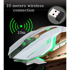 Wireless Gaming Mouse Backlight USB Optical Gamer Computer Mice Laptop Wireless DPI Mice Stevvex