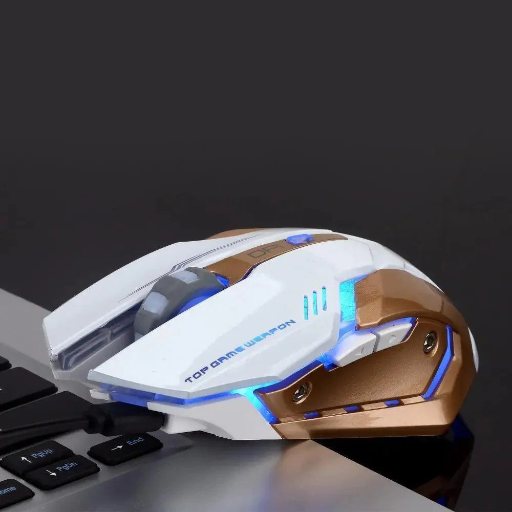 Wireless Gaming Mouse Backlight USB Optical Gamer Computer Mice Laptop Wireless DPI Mice Stevvex