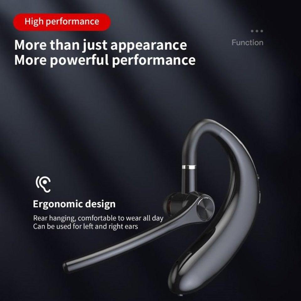 Wireless Headphones With Microphone Bluetooth Con Headset Earphones Updated Design with Industry Leading Sound & Improved Comfort, Long Wireless Range, Up to 24 Hours of Talk Time Stevvex