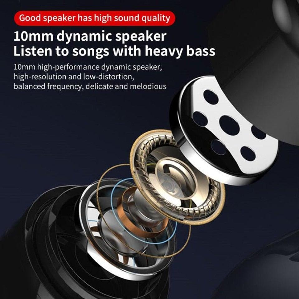 Wireless Headphones With Microphone Bluetooth Con Headset Earphones Updated Design with Industry Leading Sound & Improved Comfort, Long Wireless Range, Up to 24 Hours of Talk Time Stevvex