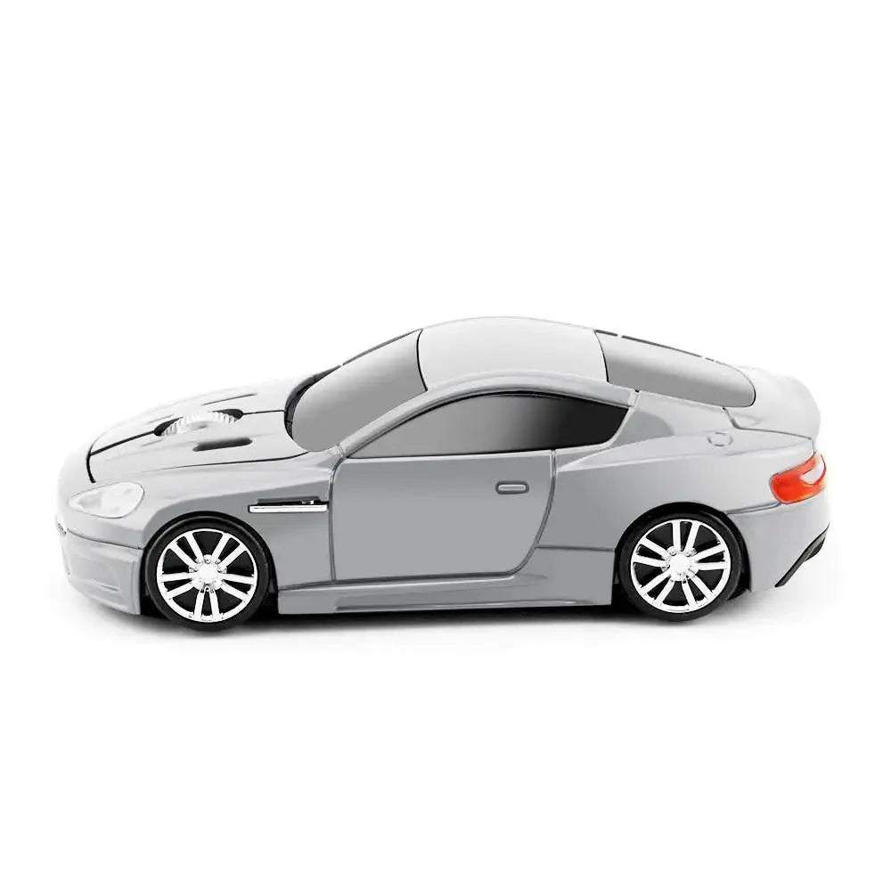 Wireless Mouse Blue Car Shaped Design 1600DPI Mouse USB Optical  Ergonomic 3D Sports Car Mice For Laptop Stevvex