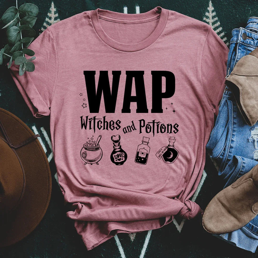Witches And Potions Tee Peachy Sunday