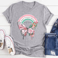 With Brave Wings She Flies Tee - SJB-DIAMOND ELITES