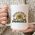 With God All Things Are Possible Ceramic Mug 15 oz Peachy Sunday
