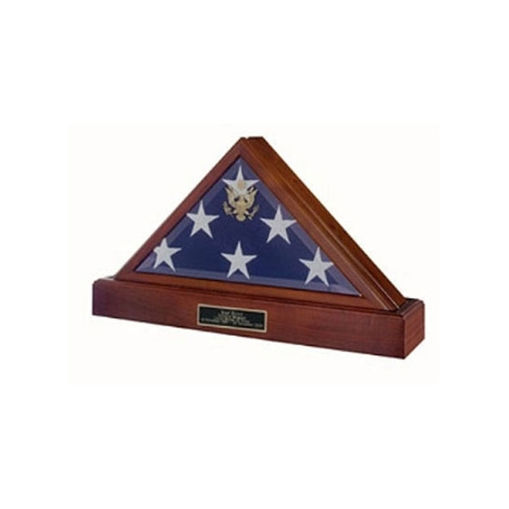 Extra Large American Burial Flag Case, Extra Large Vice Presidential Flag Case The Military Gift Store