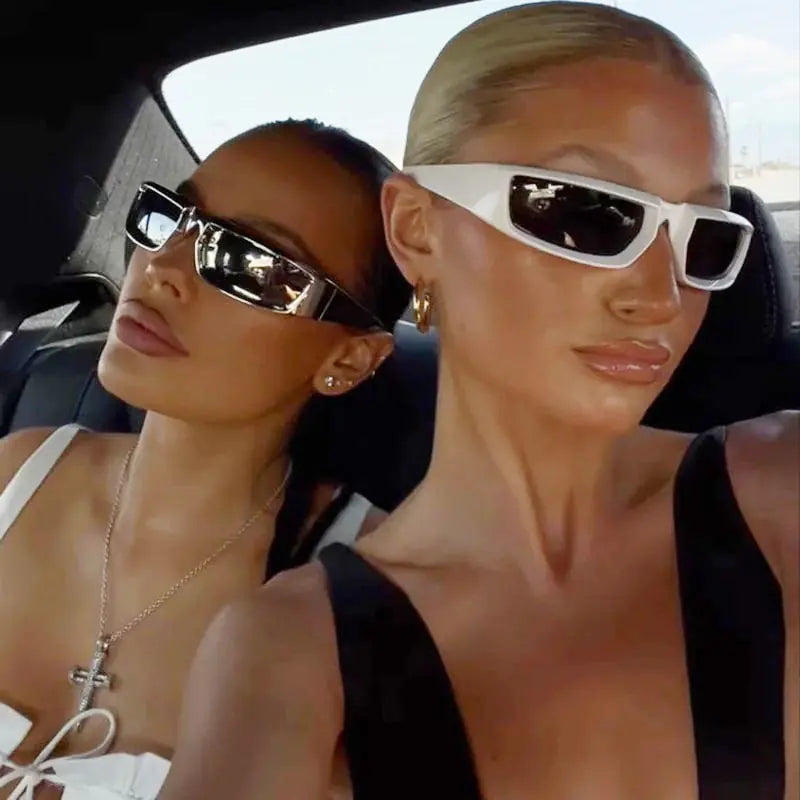 Y2K Sports Punk Sunglasses Women Men Pi-Mart