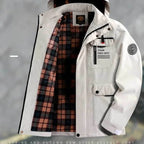 Men's Casual Waterproof Windbreaker Bomber Jacket