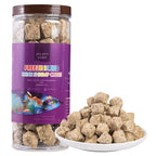 Freeze Dried Brine Shrimp Cubes - Natural High Protein Fish Food for Tropical and Marine Fish Cichlids Bettas Tetras Discus Goldfish Angel Fish Koi Pond Fish 113G Lootquake LLC