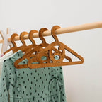 Pack of 10 Kid's Wooden Hangers - SJB-DIAMOND ELITES